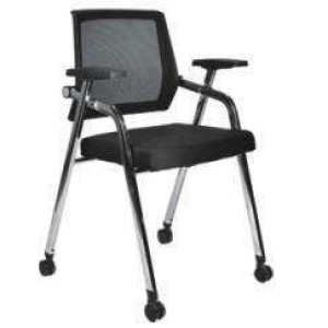 FLIP TRAINING CHAIR CHROME COATED WITHOUT PAD WITH WHEEL